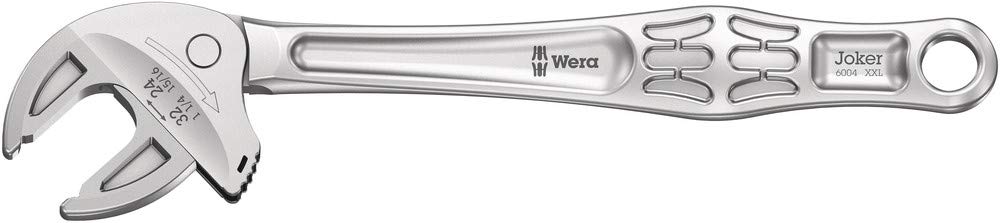 Wera 05020102001 6004 Joker XXL self-setting spanner, 24-32 x 15/16-1 1/4" x 322 mm