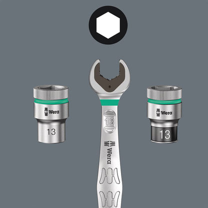 WERA 05020013001 Joker Combination Wrench-Set, 11 Pieces