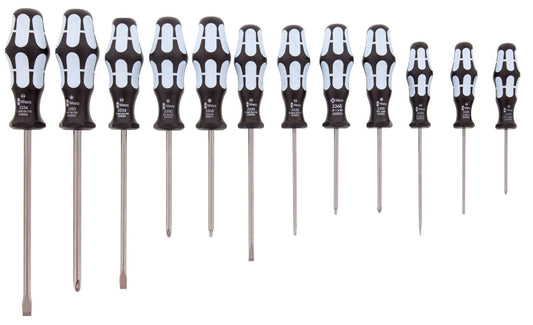 3334/12 SCREWDRIVER SET, STAINLESS