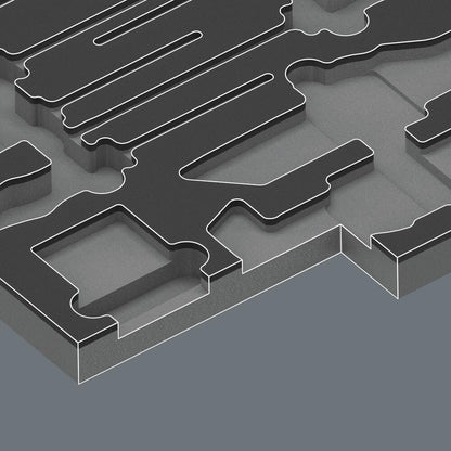 9760 Foam Insert Stainless Set 1