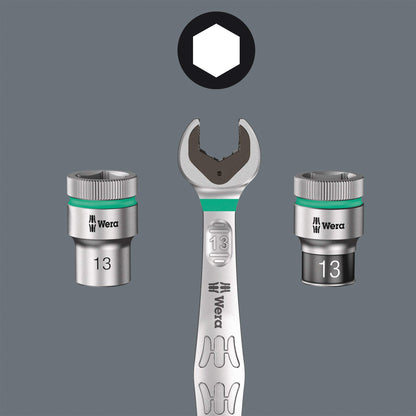 Wera 8100 SB 6 SPEED 3/8 29 PC 3/8" DRIVE METRIC