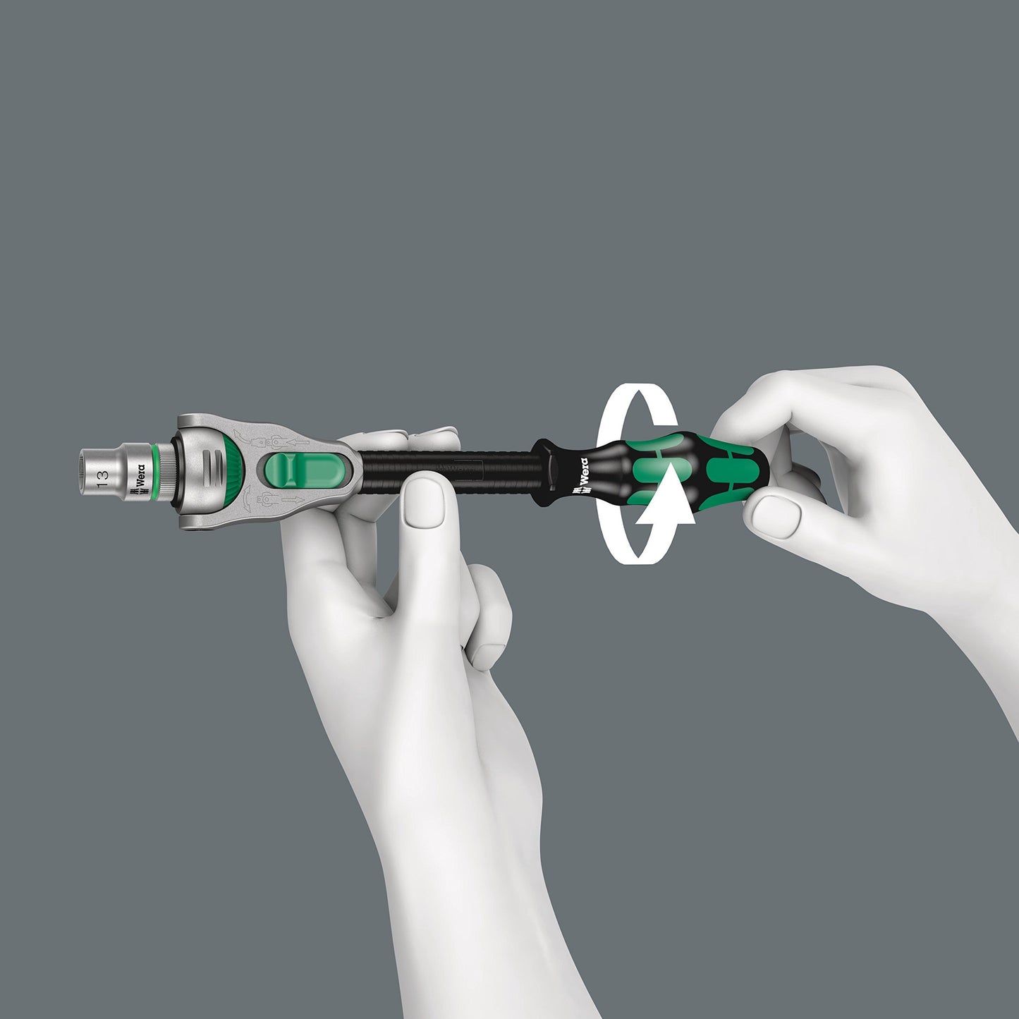Wera 8100 SC 2-1/2-Inch 1/2-Inch Dr. Set 2, Multi-Color, Alloy Steel