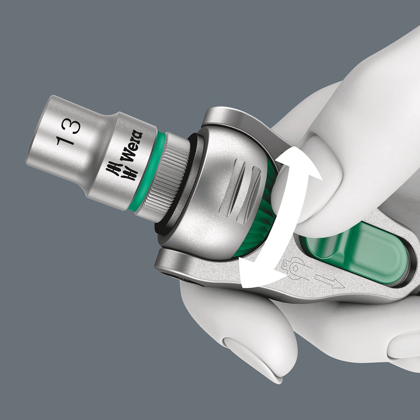 Wera 8100 SB 6 SPEED 3/8 29 PC 3/8" DRIVE METRIC