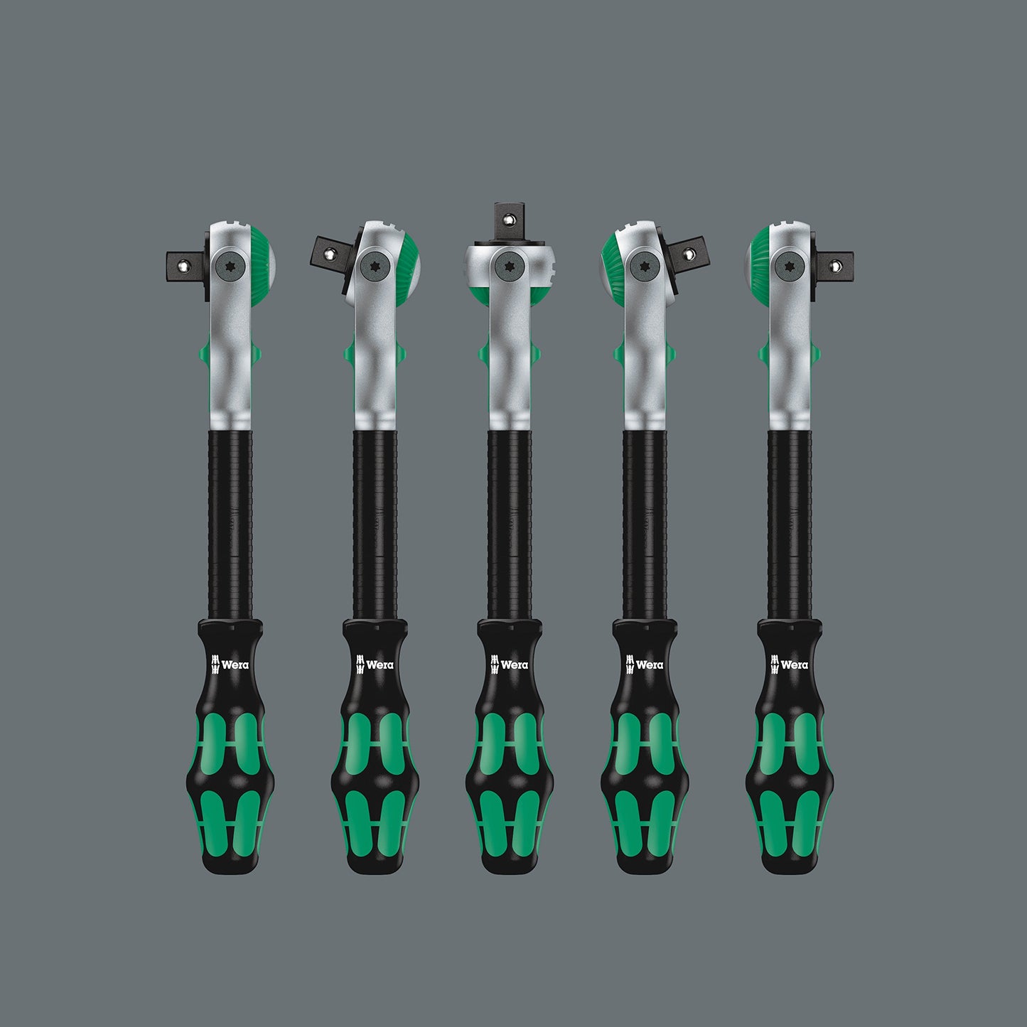 Wera 8100 SC 2-1/2-Inch 1/2-Inch Dr. Set 2, Multi-Color, Alloy Steel