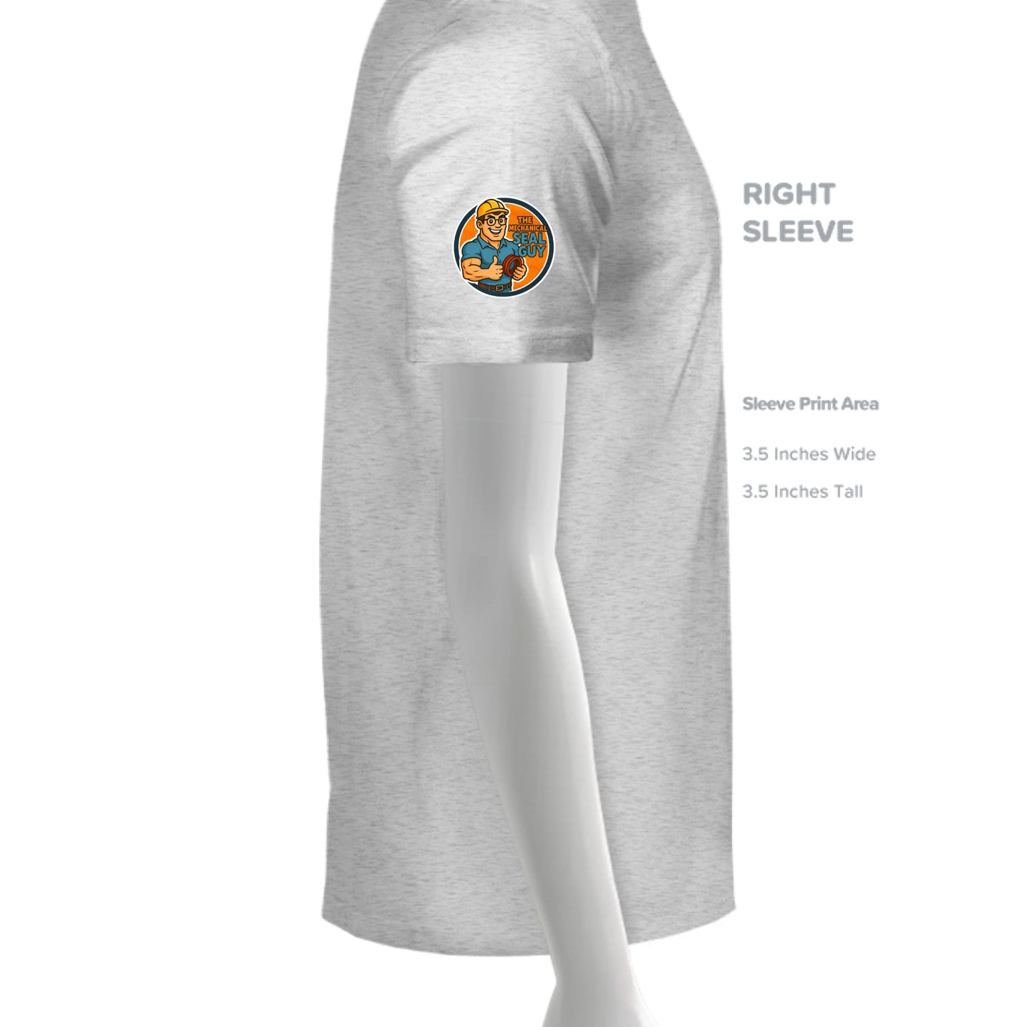 HEATHER WHITE - 6010 - SLEEVE_RIGHT
